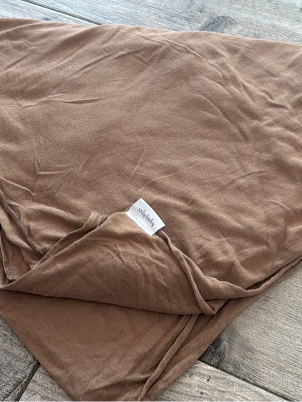 solly baby Soft Brown Swaddle Blanket